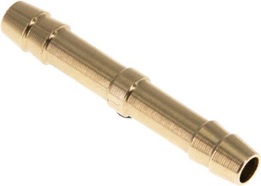 [F293V] 6 mm (1/4'') Brass Hose Connector