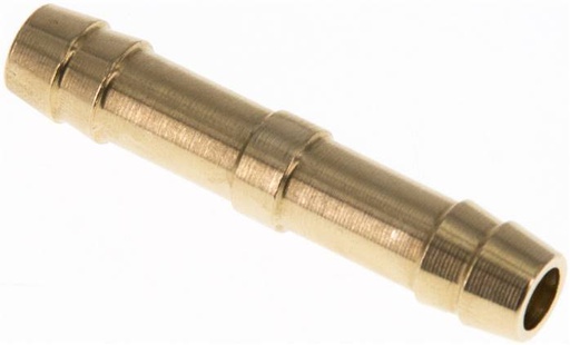 [F293W] 8 mm (5/16'') Brass Hose Connector