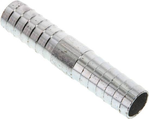 [F294P] 19 mm (3/4'') zink plated Steel Hose Connector