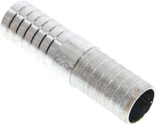 [F294Q] Conector de manguera de acero galvanizado de 25 mm (1'')