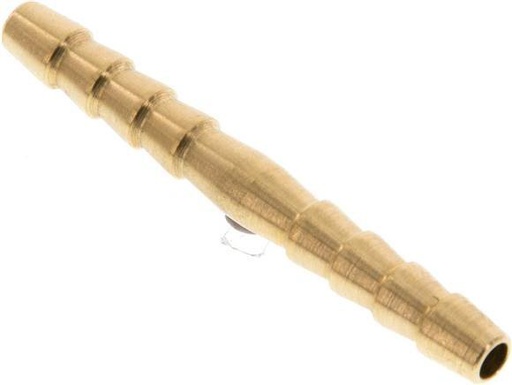 [F295A] 5 mm Brass Hose Connector 50mm