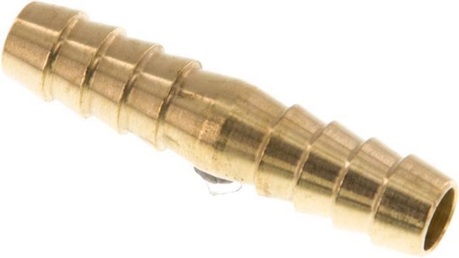 [F295D] 9 mm (3/8'') Brass Hose Connector 50mm