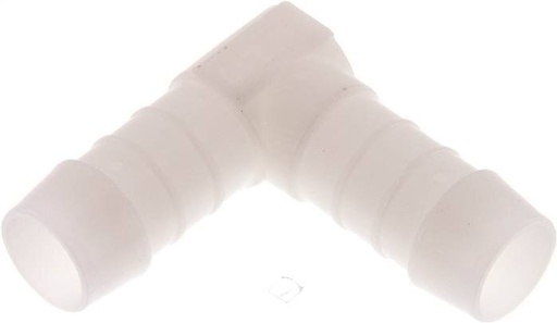 [F297E] 16 mm (5/8'') POM Elbow Hose Connector