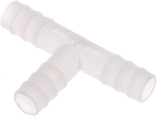 [F2987] 13 mm (1/2'') PVDF Tee Hose Connector