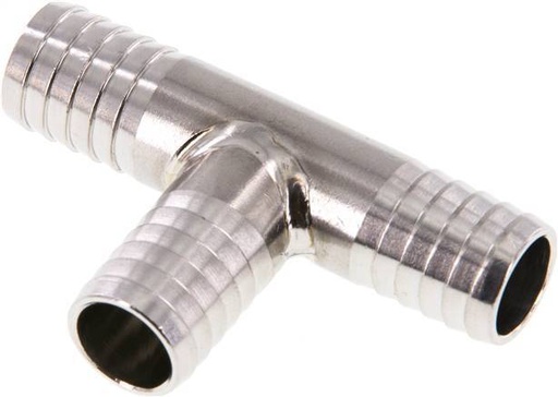 [F298J] 13 mm (1/2'') Acier inoxydable 1.4301 Tee Hose Connector