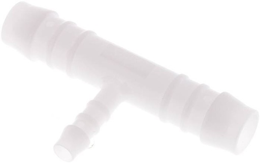 [F298U] 12 mm & 6 mm (1/4'') POM Tee Hose Connector