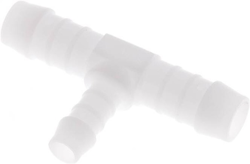 [F298X] 13 mm (1/2'') & 9 mm (3/8'') POM Tee Hose Connector