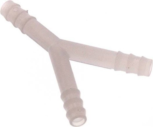 [F299F] 6 mm (1/4'') PVDF Y Hose Connector