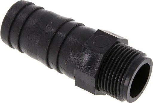 [F29AC] 25 mm (1'') & G3/4'' PVC-U Hose Barb Male 76mm EN 1452-3