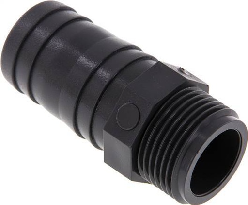 [F29AD] 32 mm (1-1/4'') & G1'' PVC-U Hose Barb Male 80mm EN 1452-3