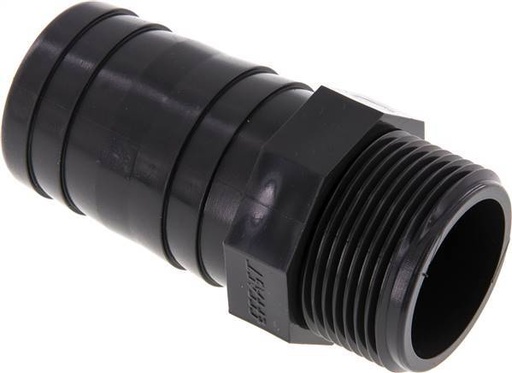 [F29AE] 40 mm & G1-1/4'' PVC-U Hose Barb Male 92mm EN 1452-3