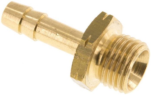 [F29AT] 6 mm (1/4'') & G1/4'' LH Brass Hose Barb Male