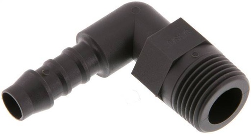 [F29F5] Barbelure pour tuyau flexible 8 mm (5/16'') et R3/8'' PA 6 avec filetage mâle
