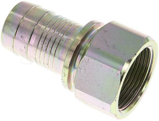 [F29G6] Cuello de seguridad de manguera hembra de 32 mm (1-1/4'') y G1-1/4'' chapado en zinc