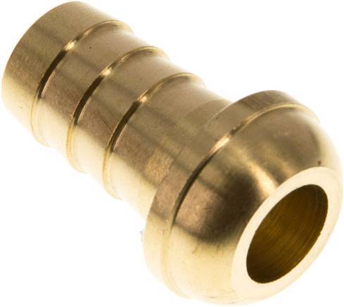 [F29HR] 13 mm (1/2'') Brass Hose Barb without Union Nut (G3/4'') 13.5mm