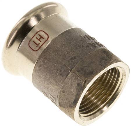 [F29NM] Press Fitting - 28mm Female & Rp 3/4'' Female - Copper alloy