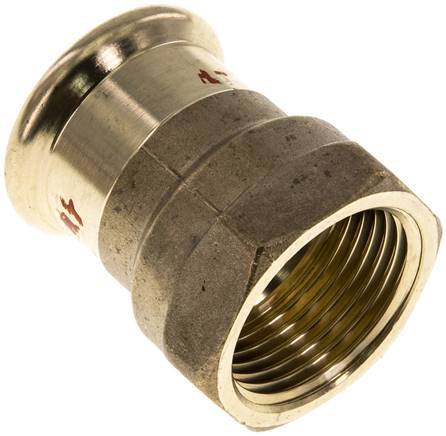 [F29NN] Press Fitting - 28mm Female & Rp 1'' Female - Copper alloy