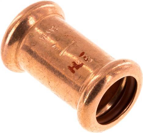 [F29RE] Press Fitting - 15mm Female - Copper alloy