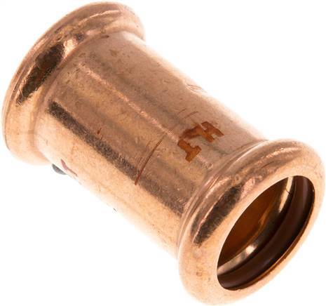 [F29RF] Press Fitting - 18mm Female - Copper alloy