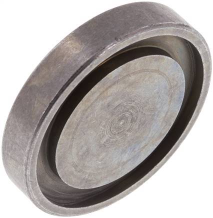 [F2DGK] Placa ciega SAE de 1'' 3000 PSI de acero ISO 6162