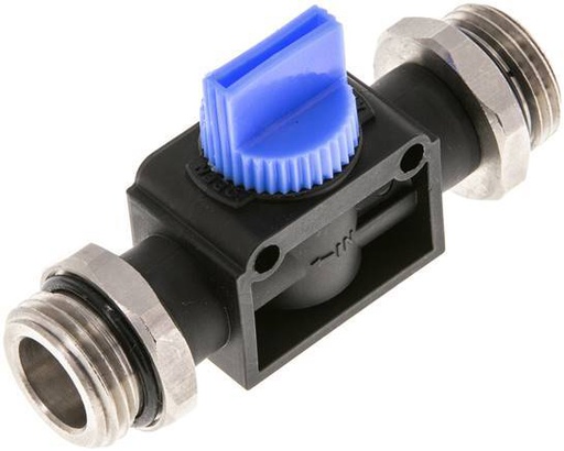 [F2E8Z] 3/2-Way Shut-Off Hand Valve G1/2'' Plastic/Brass