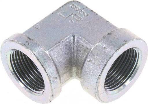 [F2EC8] 90deg Angled Fitting G3/4'' Female High Pressure Steel 200bar (2810.0psi) Hydraulic