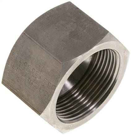 [F2EFH] JIC End Cap UN 1-5/8''-12 (Dash Size 20) Stainless steel 140bar (1967.0psi)