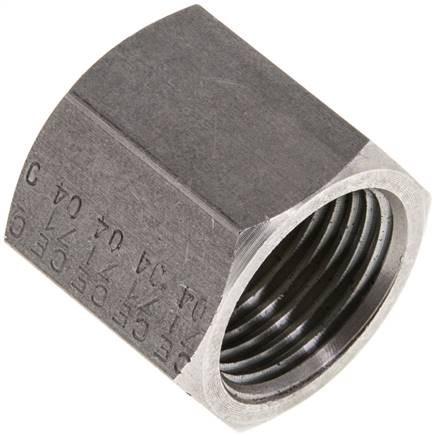 [F2EFN] JIC End Cap UNF 7/8''-14 (Dash Size 10) Stainless steel 210bar (2950.5psi)