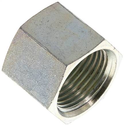 [F2EFQ] JIC End Cap UN 1-1/16''-12 (Dash Size 12) Steel 210bar (2950.5psi)