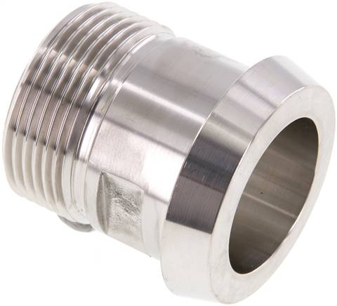 [F2EMM] DIN 11851 Sanitary (Dairy) Fitting 50mm Cone x G1 1/4 inch Male Stainless Steel