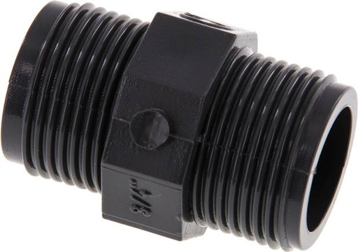 [F2ES2] Reduzier-Doppelnippel G3/4'' PVC-U 16bar (224.8psi) EN 1452-3