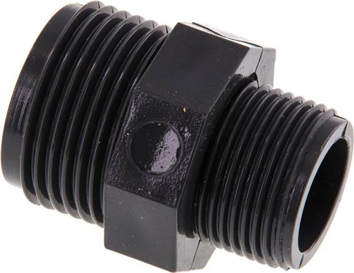 [F2ES4] Racor Reductor Doble G3/4'' x G1'' PVC-U 16bar (224.8psi) EN 1452-3