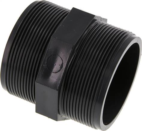 [F2ES5] Racor reductor doble G2 1/2'' PVC-U 16bar (224.8psi) EN 1452-3