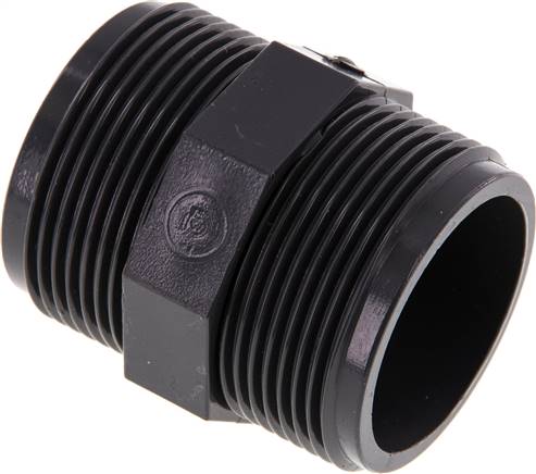 [F2ESC] Reduzier-Doppelnippel G1 1/2'' PVC-U 16bar (224.8psi) EN 1452-3