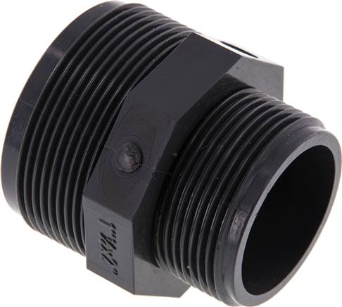 [F2ESG] Racor Reductor Doble G1 1/2'' x G2'' PVC-U 16bar (224.8psi) EN 1452-3