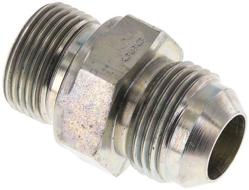 [F2ETY] JIC  Dubbele Nippel G3/4'' X UN 1-1/16''-12 Staal NBR 210bar