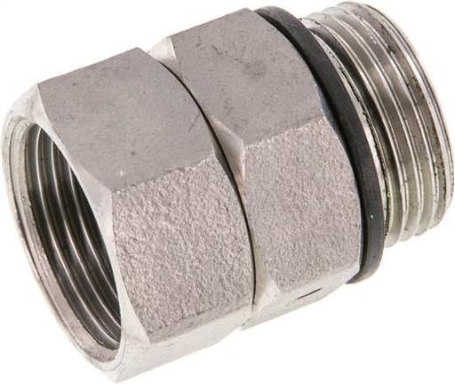[F2FBW] Drehdurchführung G3/4'' Innengewinde x Außengewinde Heißwasser Edelstahl FKM 30bar (421.5psi)