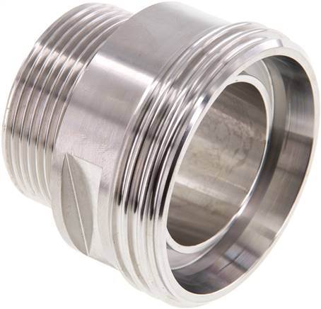 [F2FVX] DIN 11851 Sanitärfitting (Molkerei) 65 X 1/6'' x G1 1/2'' Edelstahl EPDM