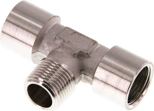 [F2FXU] Tee Fitting G3/8'' Female x R3/8'' Male Stainless steel 150bar (2107.5psi)