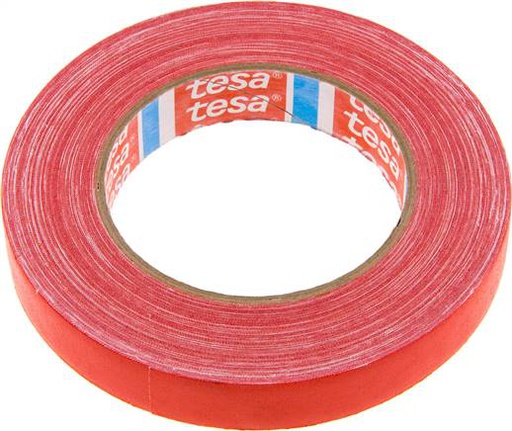 [S2N7D] Industrial Adhesive Tape 19mm/25m Red