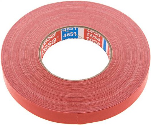 [S2N7J] Industrial Adhesive Tape 19mm/50m Red