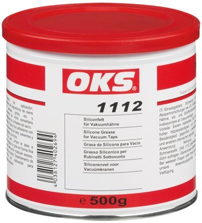 [S2MS6] Silikonfett für Vakuumventile 500g OKS 1112