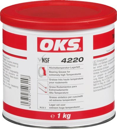 [S2MSH] Extreme Temperature Bearing Grease Food-grade 1kg OKS 4220