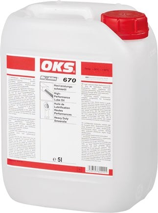 [S2MK4] High Performance Lubrication Oil 5L OKS 670