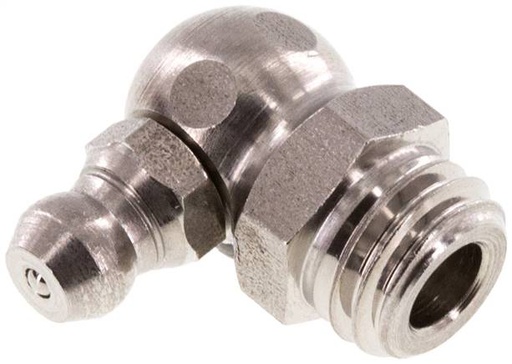 [S2N9W] Right-angled Hydraulic Grease Nipple Stainless Steel M10x1.5 DIN 71412