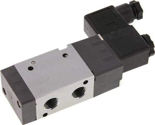 [V2P9N] 3/2 G1/4'' NC Solenoid Valve 12V DC 1.5-8bar/21.0-112psi E.MC