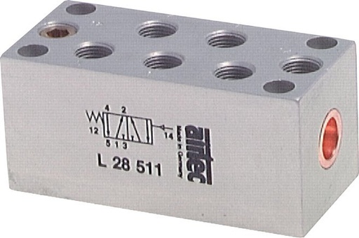 [V2PEU] 5/2 G1/8'' Válvula piloto de aire 0-10bar/0-140psi Airtec