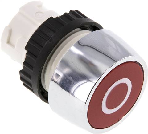 [V2PFH] Actuator Attachment 22mm Push Button Red/White