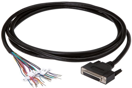 [V2PWX] D-Sub Connecting Cable 25-pin 3m