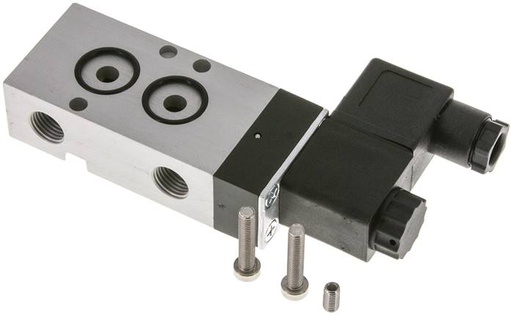 [V2QM4] válvula solenoide NAMUR 3/2 G1/4'' 24V DC 3-10bar/42-140psi Airtec